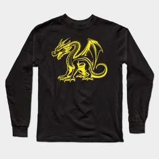 Dragon Expressionism Long Sleeve T-Shirt